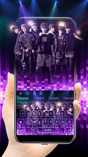 BTS Keyboard - Image screenshot of android app