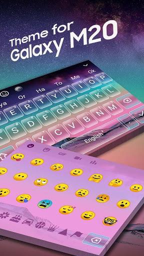 Keyboard Theme for Galaxy M20 - Image screenshot of android app