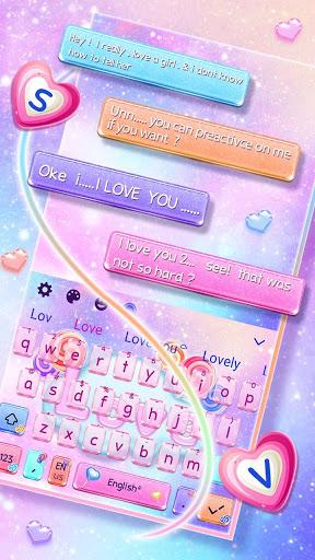 Love Pastel Keyboard - Image screenshot of android app