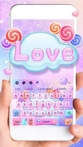 Love Pastel Keyboard - Image screenshot of android app