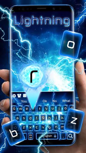 Lightning Screens Keyboard Theme - Image screenshot of android app