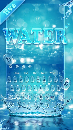 Live Water Keyboard Theme for Android Download Bazaar