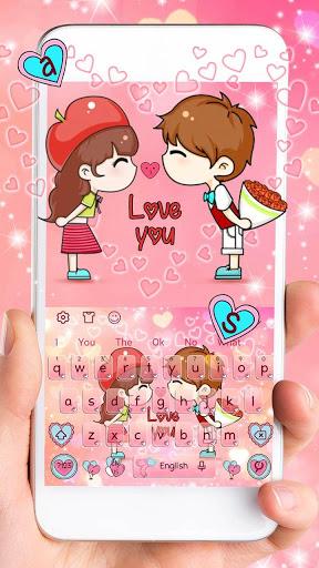 Love Couple Keyboard - عکس برنامه موبایلی اندروید