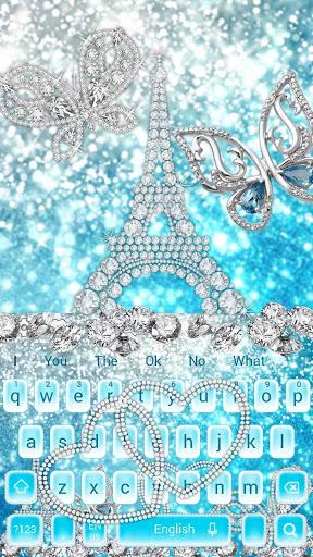 Love Tower Glitter Keyboard - عکس برنامه موبایلی اندروید