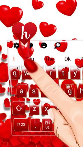 Love Heart Keyboard - عکس برنامه موبایلی اندروید