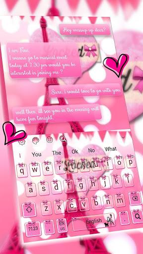 Love Pink Tower Keyboard - عکس برنامه موبایلی اندروید