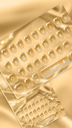 Luxury Gold Keyboard - Image screenshot of android app