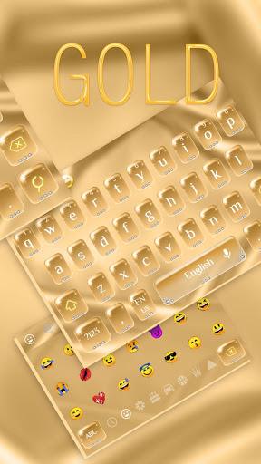 Luxury Gold Keyboard - Image screenshot of android app