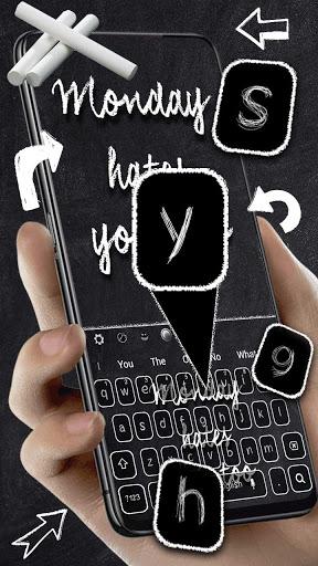 Monday Hates You Too Series Keyboard Theme - Image screenshot of android app