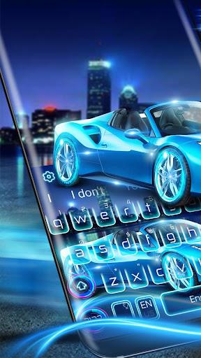 Urban Neon Car Keyboard - عکس برنامه موبایلی اندروید