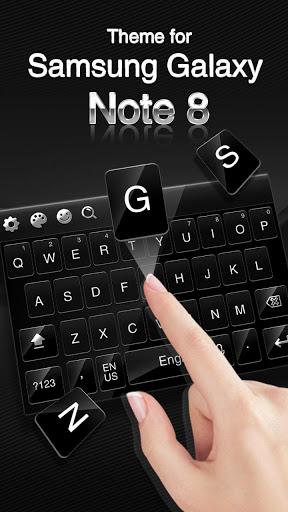 Keyboard for Galaxy note8 - عکس برنامه موبایلی اندروید