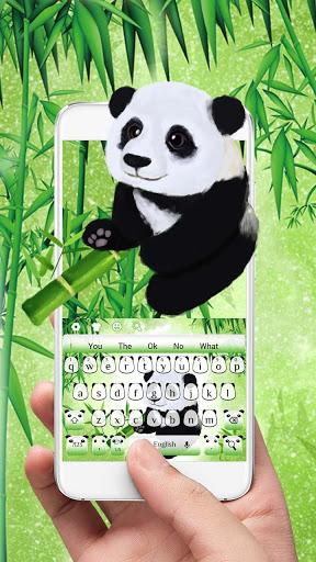 Panda Bamboo Keyboard - Image screenshot of android app