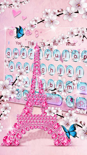 paris keyboard theme