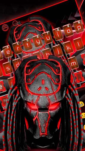 Predator Black Red Theme - عکس برنامه موبایلی اندروید