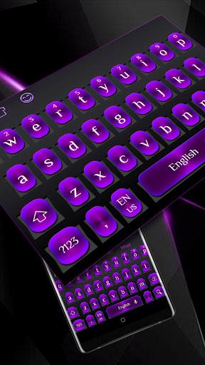 Purple Metal Keyboard - عکس برنامه موبایلی اندروید