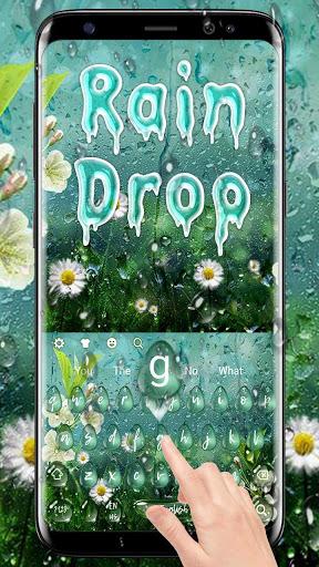 Raind Drop Keyboard - عکس برنامه موبایلی اندروید