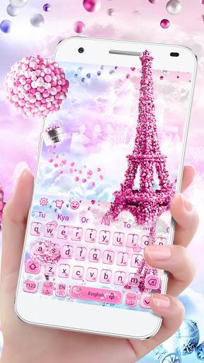 Romantic  Love Keyboard Theme - Image screenshot of android app