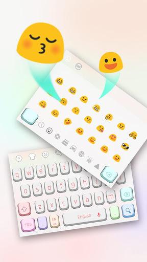 Simple Colorful Keyboard - Image screenshot of android app