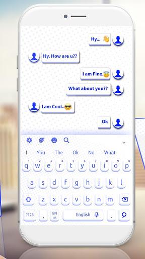 Simple Business Keyboard Theme - Image screenshot of android app