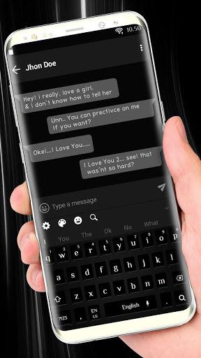Simple Black keyboard - Image screenshot of android app