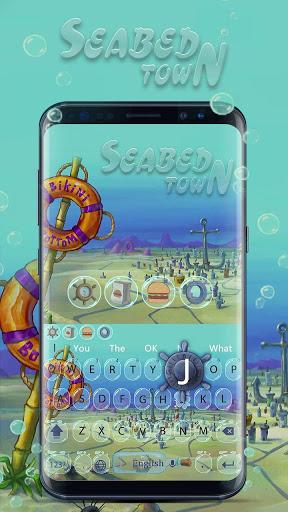 Seabed Town Animation Keyboard - عکس برنامه موبایلی اندروید