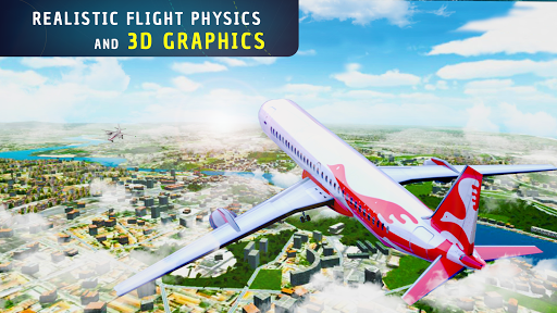 Airplane Driving Simulator 2020 - Image screenshot of android app