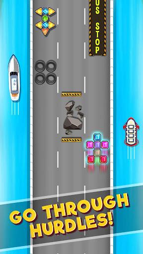 Bricks Game - Retro Car Video Game - Image screenshot of android app