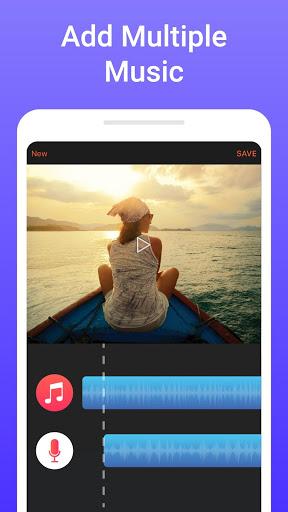 Add Music Audio To Video - عکس برنامه موبایلی اندروید