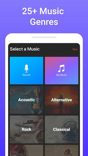 Add Music Audio To Video - عکس برنامه موبایلی اندروید
