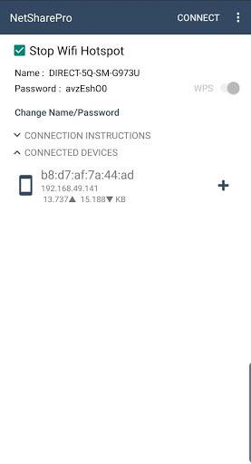 NetShare - no-root-tethering - Image screenshot of android app