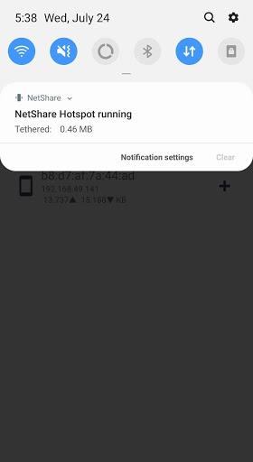 NetShare - no-root-tethering - عکس برنامه موبایلی اندروید