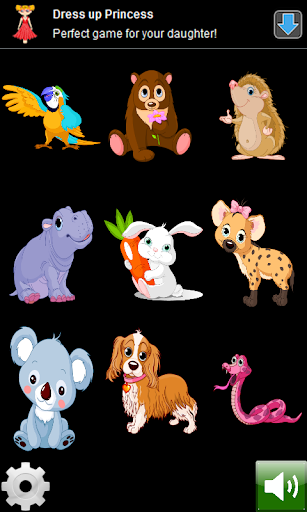 Animals World for kids - Gameplay image of android game