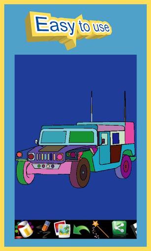 Cars Coloring Pages - عکس بازی موبایلی اندروید