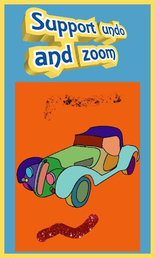 Cars Coloring Pages - Gameplay image of android game