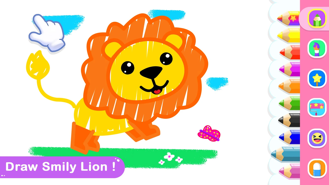 Kids Drawing Games: Coloring - عکس بازی موبایلی اندروید