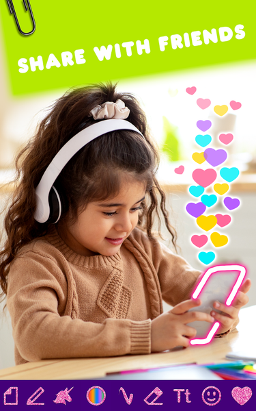 Drawing Game for girls - عکس بازی موبایلی اندروید