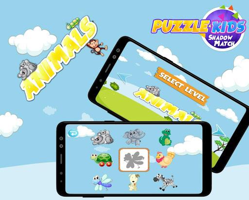 Puzzle Kids - Shadow Match - Image screenshot of android app