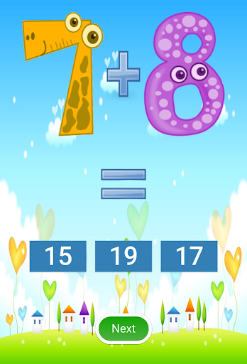 Addition and Subtraction - Gameplay image of android game