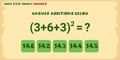 Best Math Games - عکس بازی موبایلی اندروید