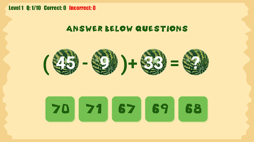 Best Math Games - عکس بازی موبایلی اندروید