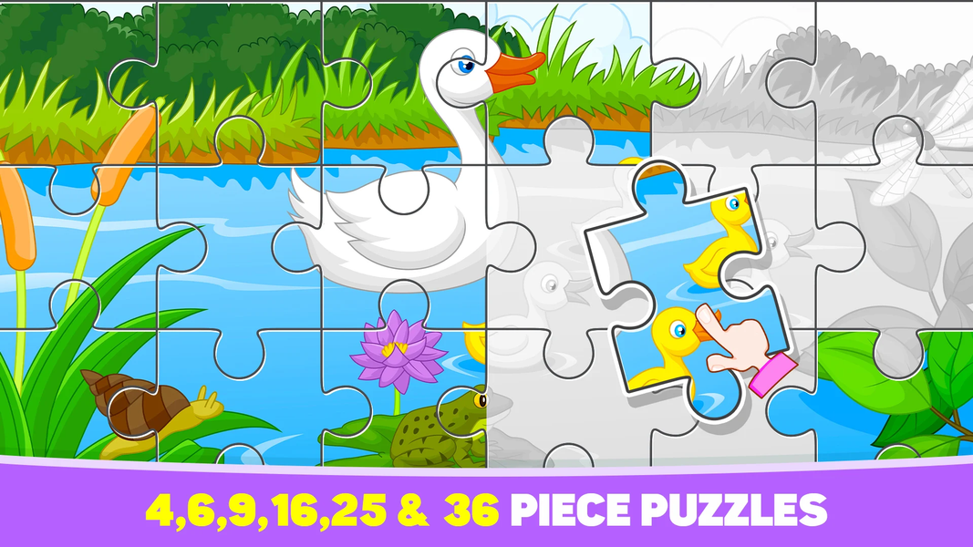Smart Puzzle Games for Kids - عکس بازی موبایلی اندروید