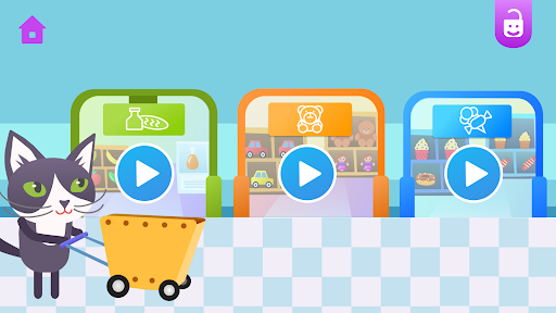 Kids Supermarket Shopping Game - عکس بازی موبایلی اندروید