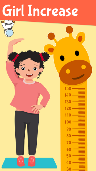 Kids Height Increase Exercise - Image screenshot of android app