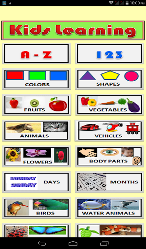 KIDS COMPLETE LEARNING - عکس برنامه موبایلی اندروید