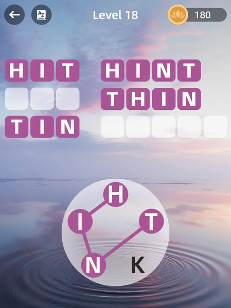 Zen Word® - Relax Puzzle Game - Gameplay image of android game