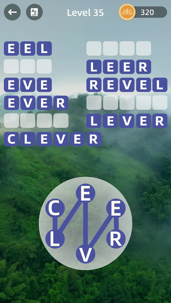 Zen Word® - Relax Puzzle Game - Gameplay image of android game