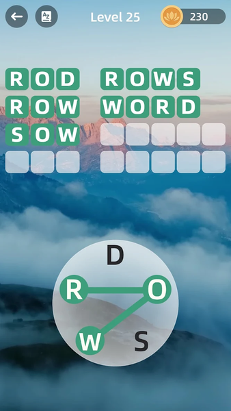 Zen Word® - Relax Puzzle Game - Gameplay image of android game
