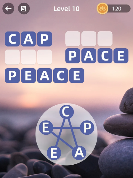 Zen Word® - Relax Puzzle Game - Gameplay image of android game