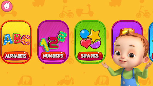 ABC Song Rhymes Learning Games - Gameplay image of android game