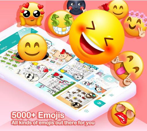 Kika Keyboard-AI Emojis、Themes - عکس برنامه موبایلی اندروید